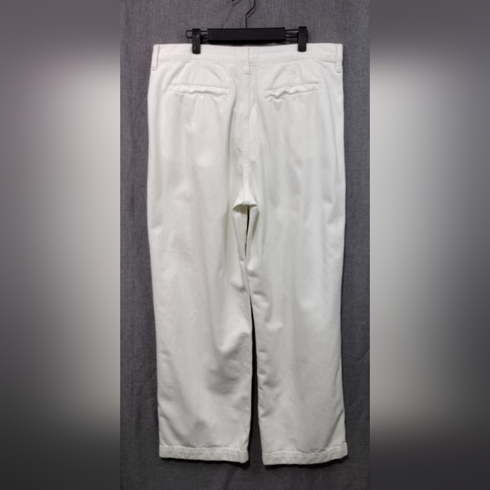 Madewell Baggy Straight Jeans Womens 32 White Casual Comfy Retro Minimalist - Picture 7 of 11